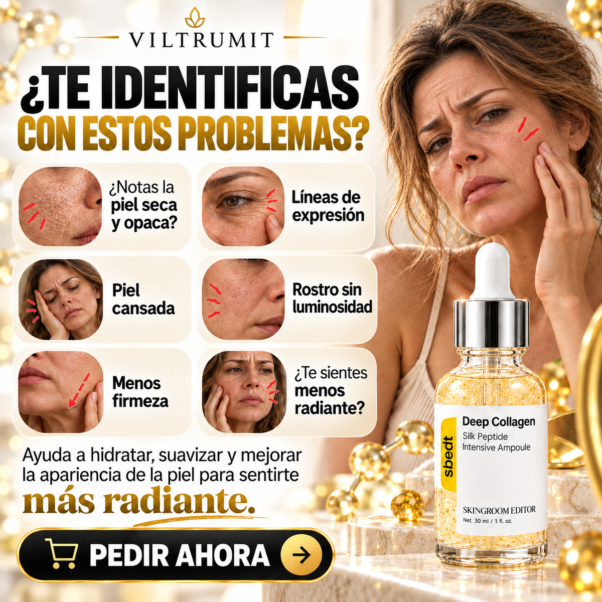 ™COLÁGENO PROFUNDO ORIGINAL — EL GLOW COREANO EN 4 GOTAS