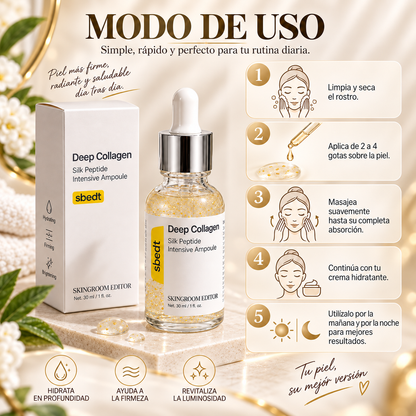 ™COLÁGENO PROFUNDO ORIGINAL — EL GLOW COREANO EN 4 GOTAS