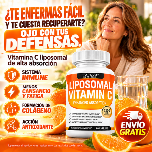 ™VITAMINA C LIPOSOMAL ORIGINAL — POTENCIA TU DÍA DESDE ADENTRO